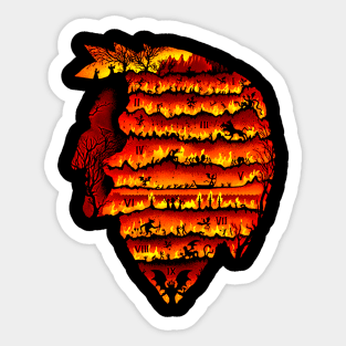 Dante’s Hell Sticker